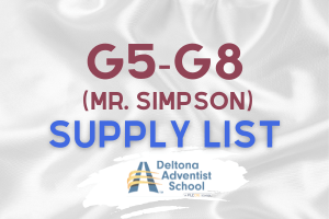 Class Supply List