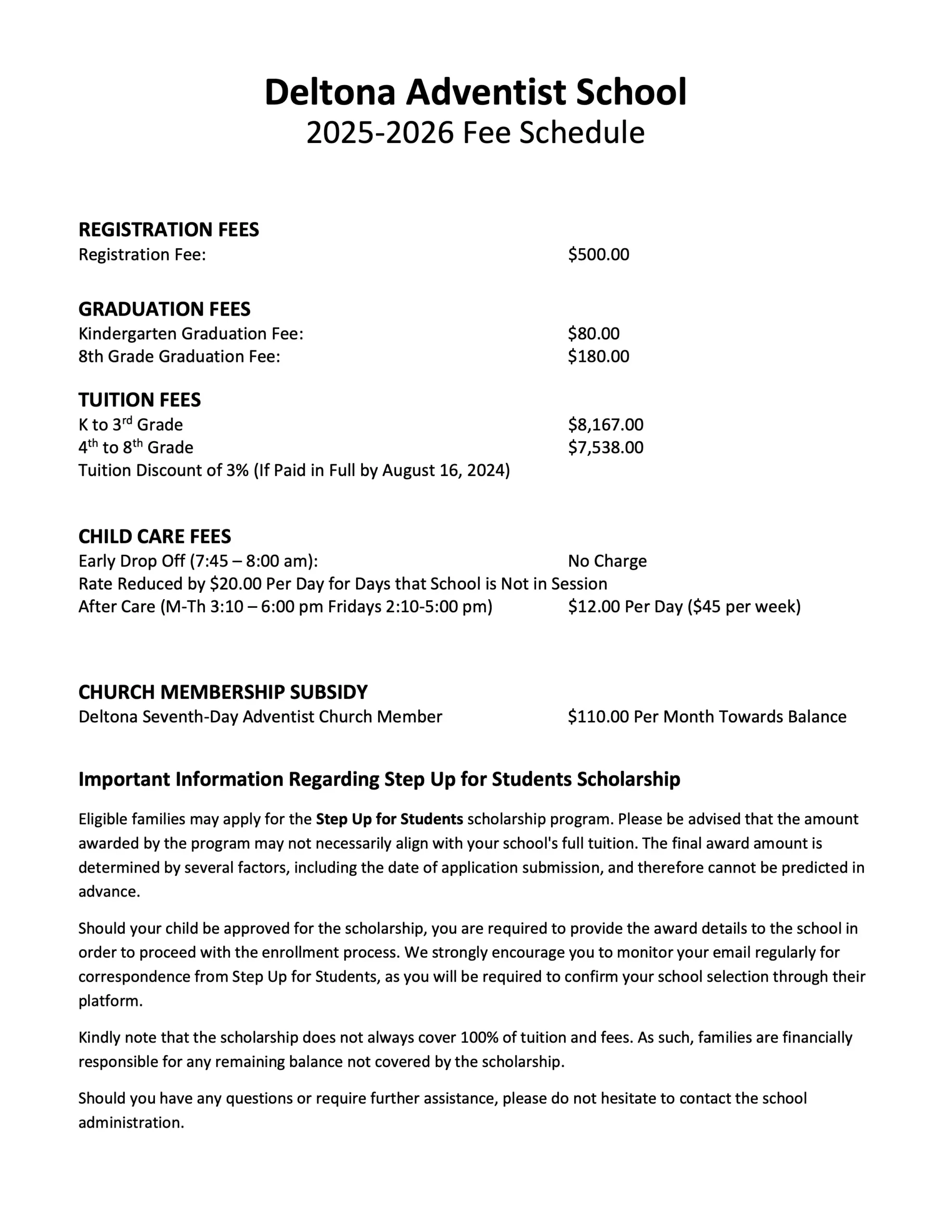 DAS 2025-2026 Tuition and Fees copy